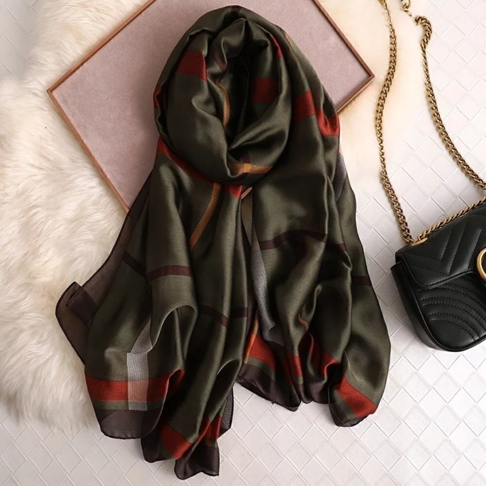 Miss Riley Women Silky Long Scarf/Shawl Body Wrap